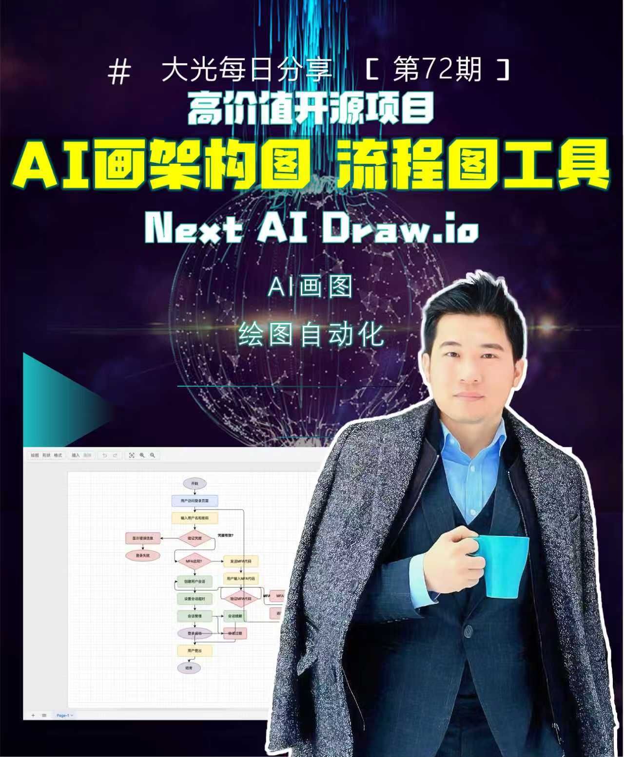 AI画架构图、流程图工具