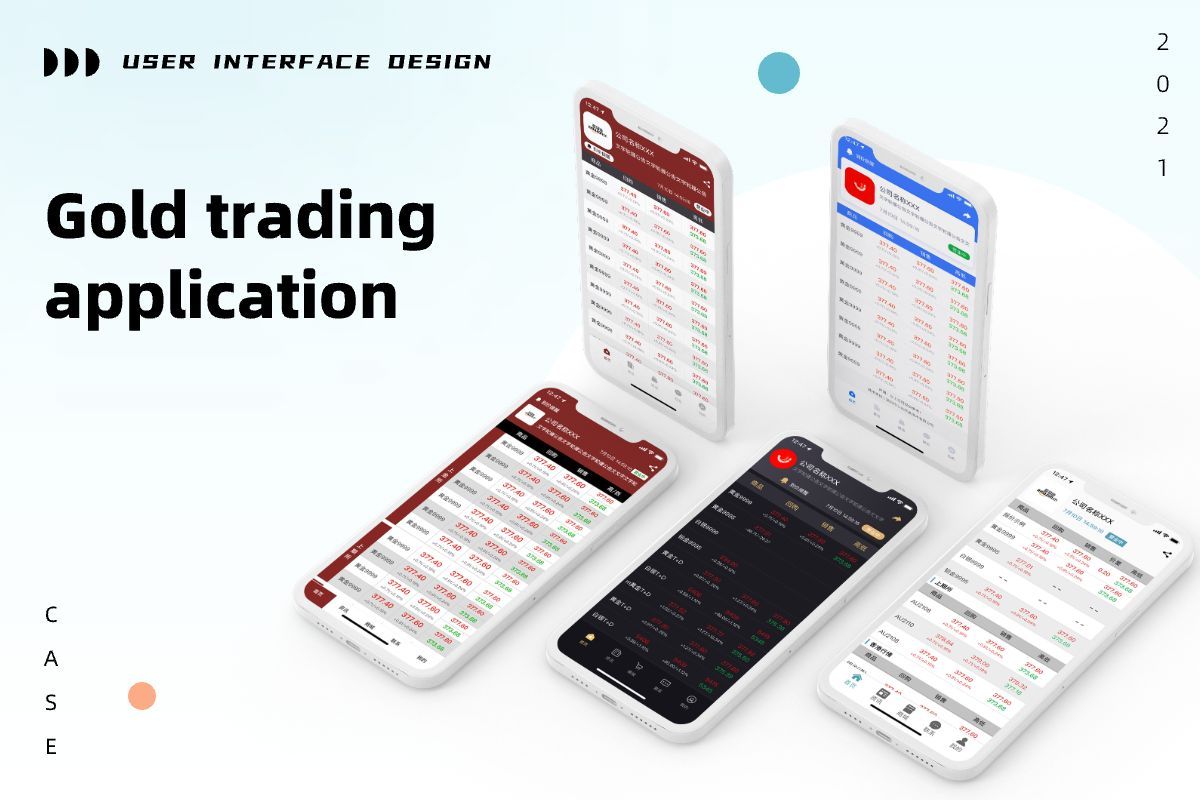 Gold trading application