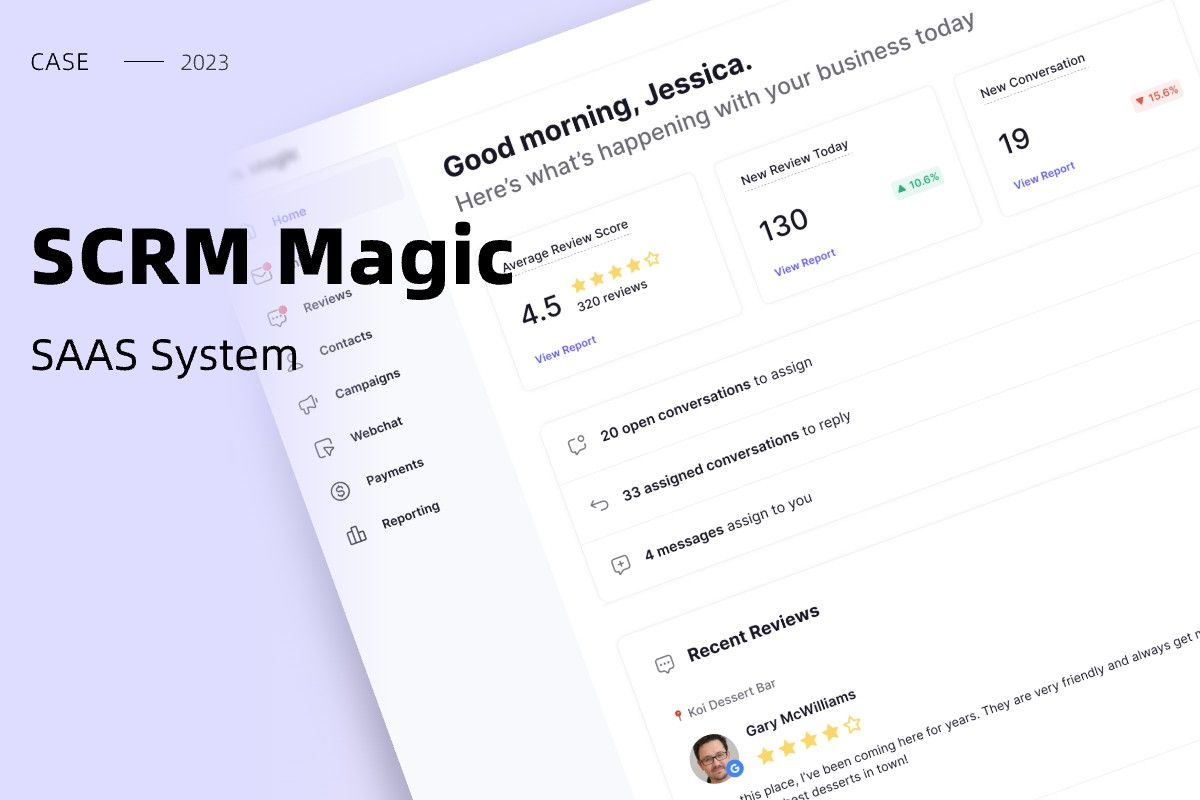 Scrm magic SaaS system